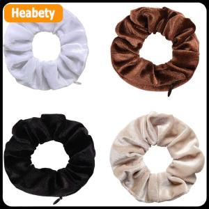 【2-3 days delivery】 Portable Hidden Safe Sight Secret Hair Tie Storage Case Hair Scrunchie With Zipper Hide Key Cash Jewelry For Travel Outdoor