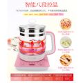 [LazChoice] [FREE ADAPTER] 养生壶汤锅 1.8L Lopol Capacity Health Pot Multifunction Glass Electric Kettle Teapot Kitchen Boiler Cooker Soup Sup. 