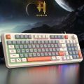Bàn phím giả cơ XUNFOX K82 cao cấp - Phụ kiện chơi game cực chất thiết kế công thái học chống mỏi tay  1. Tính năng của bàn phím giả cơ K82 - Bàn phím giả cơ XUNFOX K82 thiết kế cong thái học tạo cảm giác gõ thoải mái không gây mỏi tay khi sử dụng trong k. 