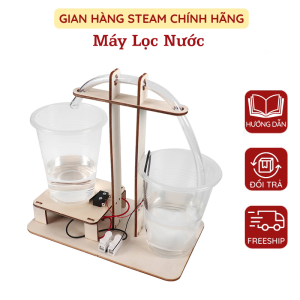 Mộ Hình Stem Máy Lọc Nước Lấy Nước Tự Động Học Cụ Thí Nghiệm Khoa Học Vật Lý Phát Triển Trí Tuệ Sáng Tạo Thông Minh Cho Trẻ Em