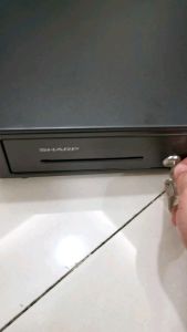 SHARP RZ-GDW1 Heavy Duty POS Cash Drawer with bell