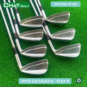 Bộ gậy golf sắt Bridgestone Rextar HT-301 7 cây 56789PA Flex R nguyên bản nhập khẩu nhật
