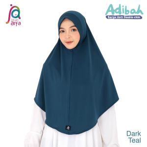 Bergo Adibah By Jilbab Arfa Hijab Instant Bahan Spandex Anti Double Chin