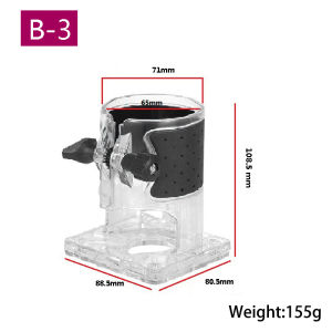 Base Trimmer Cover Baru Gelas Profil Electric Trimmer Machine Base Profil Router Trimmer Machine Base