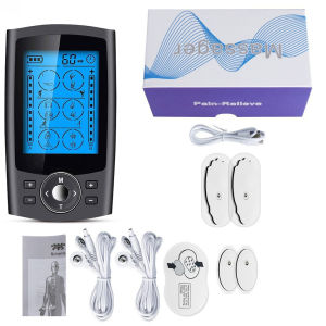Hengfa Lina Tens Muscle Stimulator 36-Mode Electric EMS Acupuncture Body Massage Digital Therapy Slimming Machine Electrostimulator