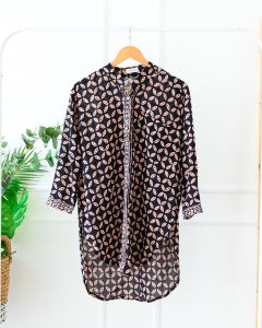 KEMEJA LENGAN PANJANG BATIK WANITA OVERSIZED SHIRT BATIK MODERN KEMEJA PANJANG KANTOR SHIRTS KERJA BATIK MEETING LONG SLEEVE SHIRT BATIK