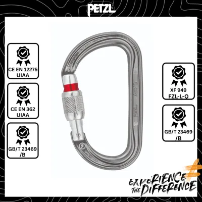 Petzl AMD Carabiner - Screw-Lock