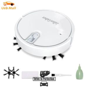 [UEB Mall]Smart Robot Vacuum Cleaner with Suction Robot Vacuum and Mop with Rubber Brush for Pet Hair Carpets and More