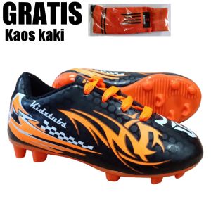KIDZTUBS Sepatu Bola Sepatu Sepak Bola Anak Laki Laki Usia 6 - 10 Tahun PAUD TK SD SMP No.28 29 30 31 32 33 34 35 36 37-Sepatu Bola19390719
