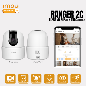CCTV Camera Indoor Home Security Surveillance IMOU Ranger 2C-H3 3MP/5MP H.265 Wi-Fi Pan & Tilt