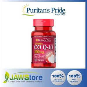 Puritans Pride Q-SORB™ Co Q-10 100 mg / 30 Rapid Release Softgels / Item #15592