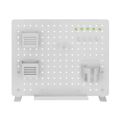 ULTI Magboard Desk Organizer Free-Standing Pegboard | No Drill | Home & Office Decor | Modular | C58