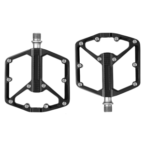 Road Bike Pedals Aluminum Bicycles Pedals Mountain Bike Pedal with Antiskid Nails Sealed Bearing