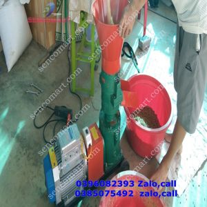Máy ép cám viên.Máy làm phân trùn quế TẶNG Sàng 4ly