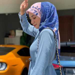 FAREHA Hijab Tudung Bawal Anti Kedut Korean Chiffon BAK SE 8.0 - Rosie
