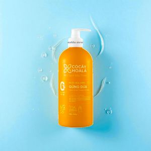 Nước Rửa Chén Gừng Dứa Cỏ Cây Hoa Lá Chai 500gram - Không Chứa Hóa Chất Độc Hại