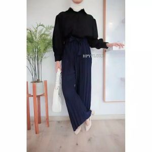 Kulot Plisket Kasibo Premium Celana Kulot Tebal