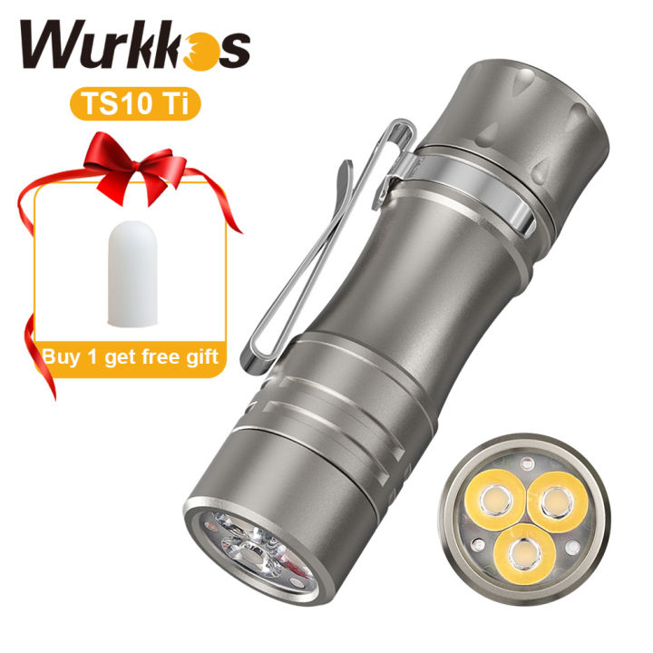 Wurkkos TS10 Titanium Copper 4000K - ライト・ランタン