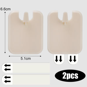 2PCS Strong Adhesive Photo Frame Hook Invisible Heavy Duty Punch-Free Mural Wall Hook Multifunctional Kitchen Home Storage Hook