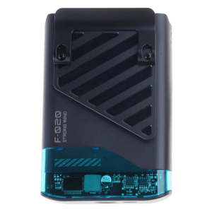 Wearable Waist Fan 4000mAh Clip Fan Rechargable Cooling Fan ABS Texture Portable Fan Present for Sports Enthusiasts