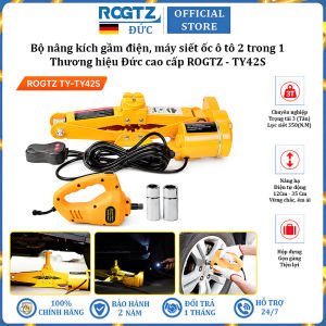 Bộ nâng kích gầm điện máy siết ốc ô tô đa năng 2 trong 1 ROGTZ TY42S - Hàng chính hãng bảo hành 24 tháng