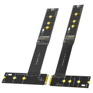 M.2 Solid Disk Extender Cable 30CM For PCIe3.0/2.0/PCIE4.0 Double Protocols M.2 Solid Disks 2230/2242/2260/2280 Models