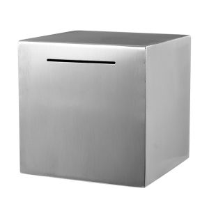 Simple Fall Resistant Piggy Bank Stainless Steel Safe Box Money Saving For Adult Children Gift
