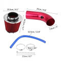 76mm 3 Inch Universal Car Cold Air Intake Filter Aluminum Induction Hose Pipe. 
