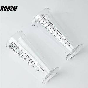 KOQZM 100ml Food-Grade Acrylic Measuring Cup With Scale - BPA-Free Perfect For Kitchen & Restaurant Use