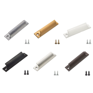 Set of 6 Black Drawer Pulls 3 Inch C C Cabinet Handle for Stylish Kitchen and Bathroom Renovation