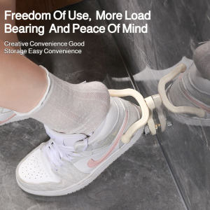 Multi Functional Shoe Horn Hook for Seniors and Disabled People Ergonomic Design No More Bending to Remove Shoes