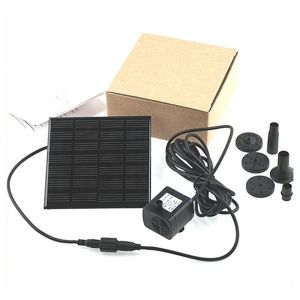 🚚 COD🚚 Solar Pump น้ำพุโซล่าเซลล์ ปั๊มน้ำพุ(เล็ก) น้ำพุพลังงานแสงอาทิตย์ solar powered fountain pump