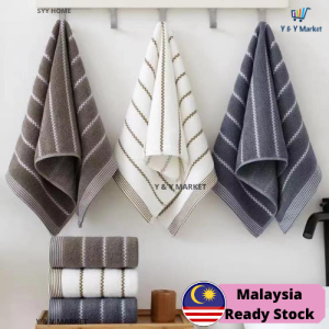 Tuala Mandi Mewah Super Lembut Kapas Tinggi Penyerap Lembut Mandi Tuala Wajah Tuala Tuala Mandi Dewasa Tuala Muka Hotel Berombak