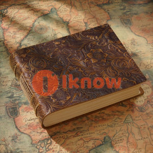 I know Original handmade sketchbook cowhide book vintage leather notepad creative notebook diary gift