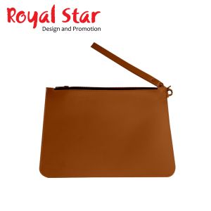 Clutch bag wanita pria bahan kulit super simpel