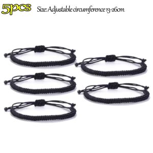 10pcs may mắn sợi màu đỏ Vòng đeo tay điều chỉnh dân tộc Tây Tạng Phật dệt amulet Vòng đeo tay phụ nữ người đàn ông dây thừng bện thủ công quyến rũ Bangles vài người bạn Quà Tặng