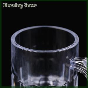 Blowing 1PC 2oz Beer Cup Small Handle Plastic Whisky Mini For Party Mug Barware Kitchen Dining Bar Home Garden Decoration