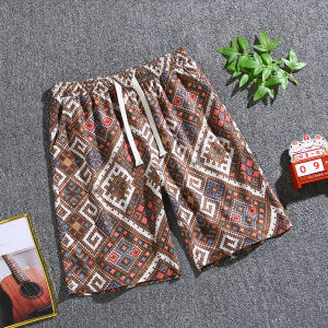 DH HOME กางเกงขาสั้นแฟชั่นน่ารัก สามารถสวมใส่ได้ทั้งชายหญิง ลวดลายสมัยใหม่ใส่สบาย QC-DK8016