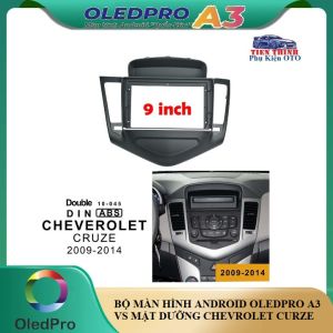 [TẶNG PM VIETMAPS2 CÀI SẴN] BỘ Màn hình android Ô TÔ 9 IN lắp CHEVROLET CURZE 2009-2014 CÓ sim 4G Ram 2G/32G nghe nhạc xem youtube xem cam lùi cam hành trình định vị GPS...Màn android  nâng cấp độ các dòng xe TOYOTA HYUNDAI MAZDASUZUKI..