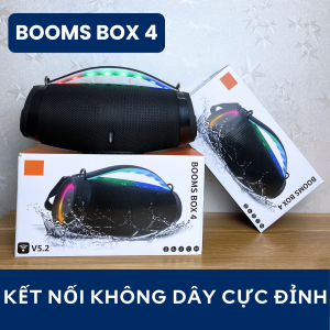 ( SALE 50% ) LOA BLUETOOTH BOOMBOX 4 - M13 SIZE ĐẠI ÂM THANH CHÂN THỰC BASS CHUẨN HOOXTROWJ THẺ NHỚ TF AUX CỔNG 3.5