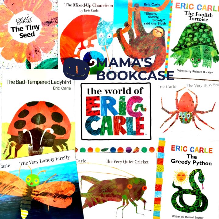 SG Stock] *Paperback* Award Winning Eric Carle Children Picture Book PB