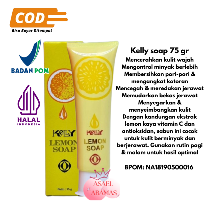 Promo%20Kelly%20Paket%20%20wajah%20Glowing%203%20IN%201%20Cream%20kelly%20Pearl,%20Lemon%20soap%20Original%20%20Halal,%20BPOM%20Gratis%20Masker/Spons%20Bedak%20-%20Image%204