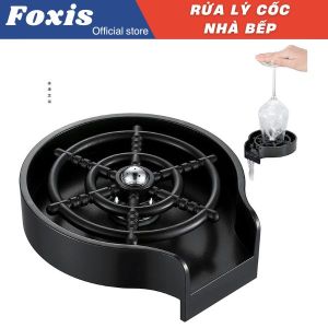 Bộ Phụ Kiện Rửa Ly Cốc Nhà Bếp Dụng Cụ Rửa Cốc Chén Vòi Nước Tự Động Gắn Chậu Hàng Cao Cấp Thông Minh Tiện Lợi