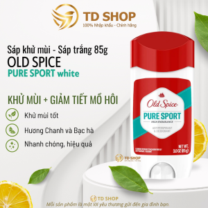 [Chính hãng] Lăn Sáp khử mùi (Sáp trắng) Old Spice 73g Bearglove I Wolfthorn I Timber I Fiji - TD Shop