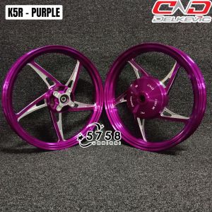 Velg DND Delkevic K5R untuk motor Mio/fizr/mxking/jupZ