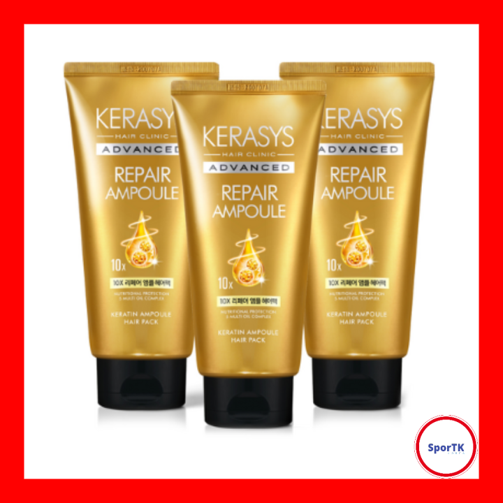 KERASYS Advanced 10x Repair Ampoule Hair Pack 300ml / Hair Care Lazada