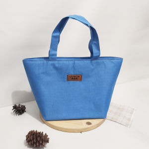 Tas bekal makanan tenteng lunch bag polos tas kotak makan anak sekolah cooler bag asi tas piknik