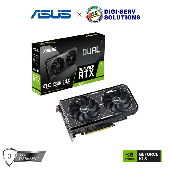 SALE!!! ASUS Dual GeForce RTX 3060 Ti OC Edition 8GB GDDR6X Graphics ...