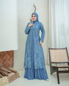 GAMIS LEBARAN 2025 / NAUFA DRESS / GAMIS TILE OUTER / GAMIS VIRAL KEKINIAN