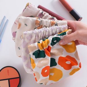 Waterproof Cartoon Mini Shrapnel Printed Lipstick Bag Storage Bag Keys Coins Makeup Bag Small Bag